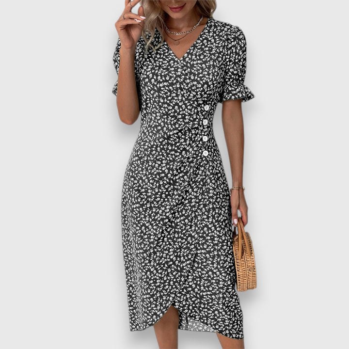 Tessina – Elegant Floral Dress