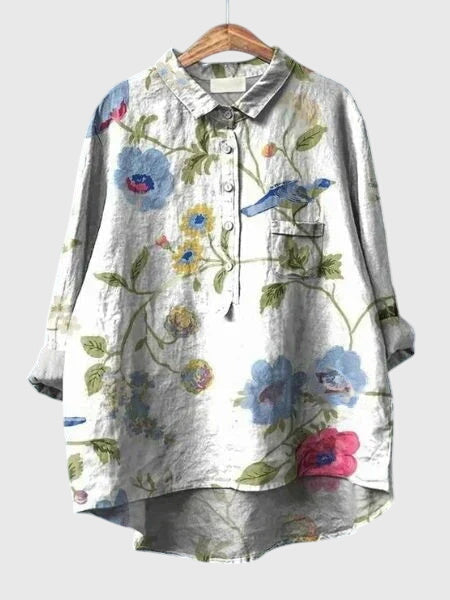 Valeria - Floral Print Blouse