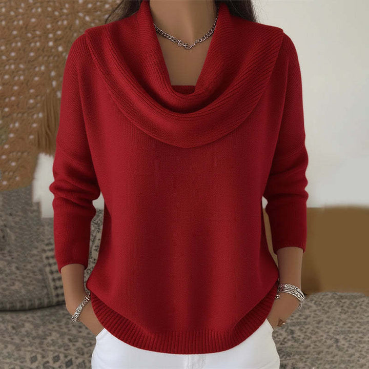 Loose Pullover Sweater with Long Sleeves in 12 Colors