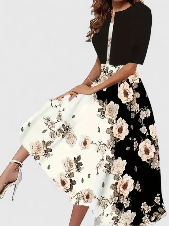 Chantal | Elegant Midi Dress
