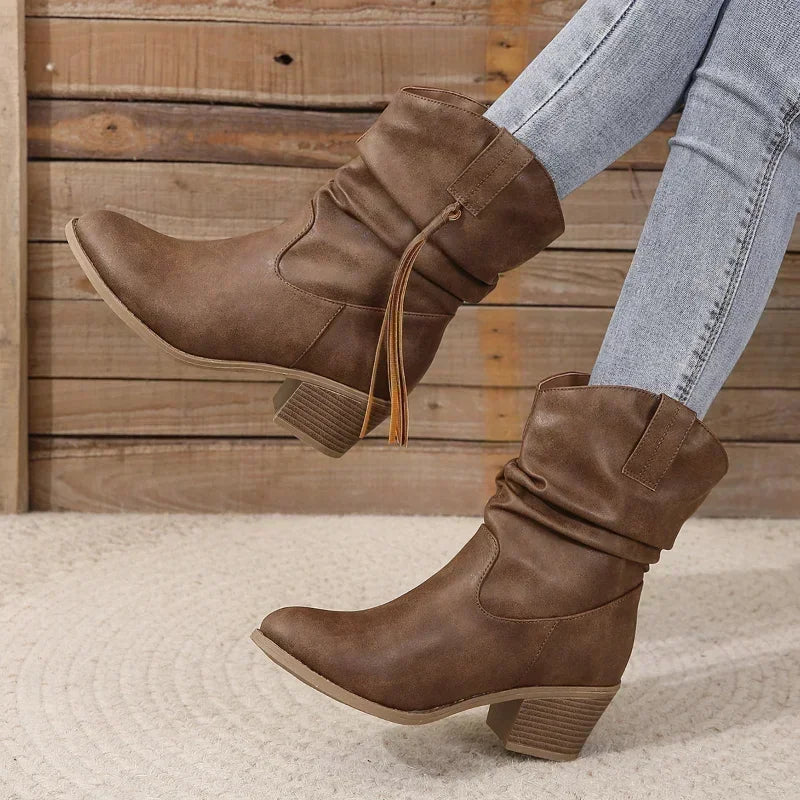 Mila | Western Boots