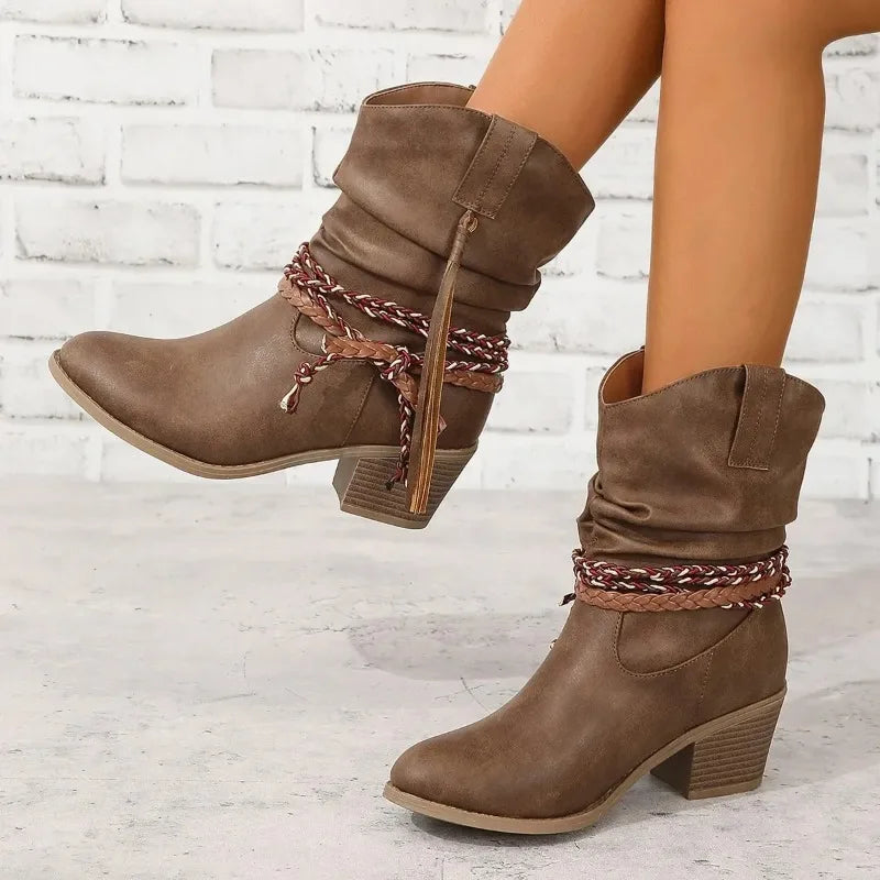 Mila | Western Boots