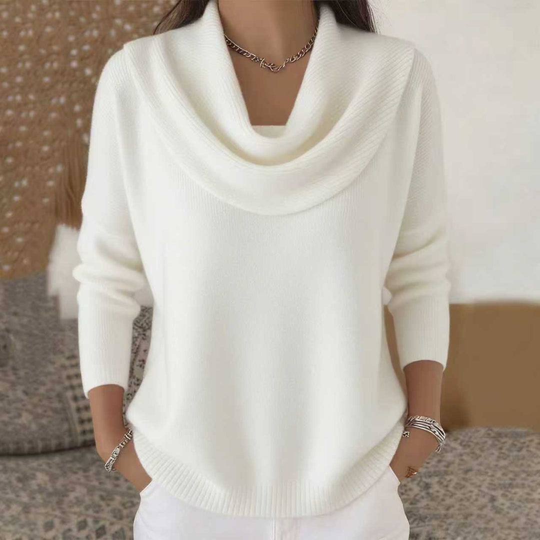 Loose Pullover Sweater with Long Sleeves in 12 Colors