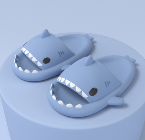Cute Shark Slippers for Women and Men, Soft and Cushioned